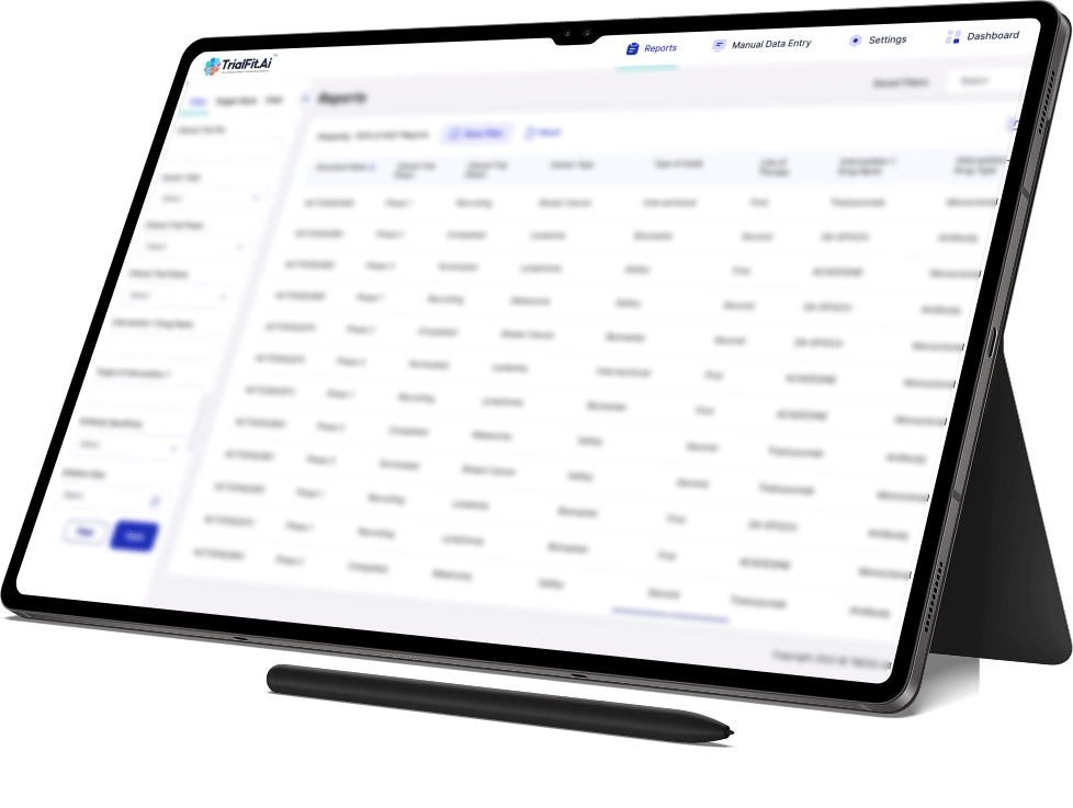 trial fit page screenshot