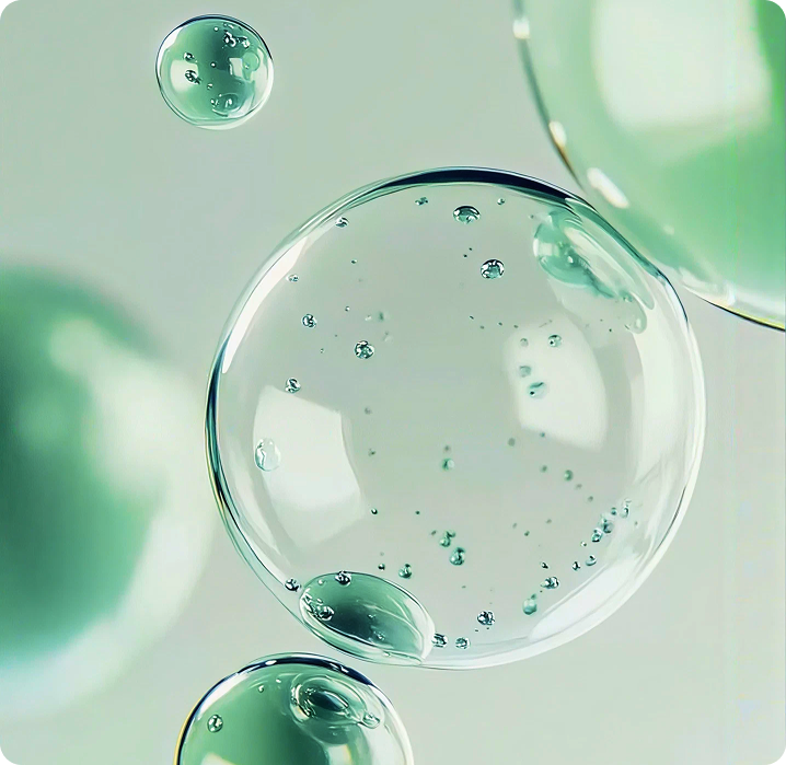 Researcher analyzing drug development data with predictive tools
