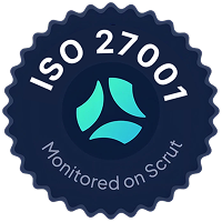 ISO 27001 Certification badge