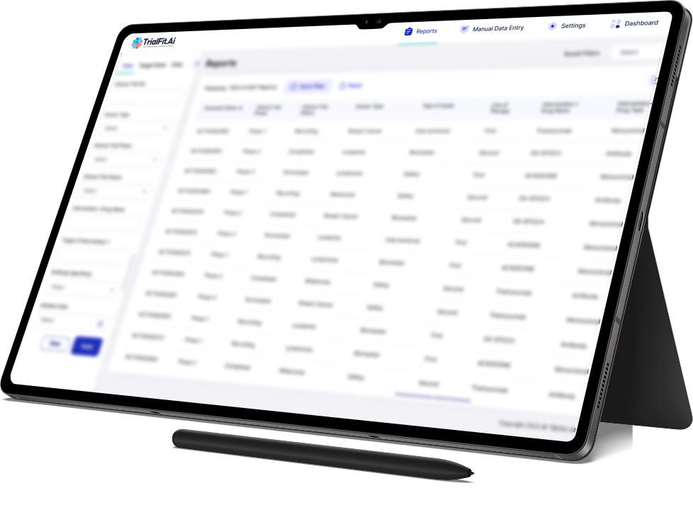 trial fit page screenshot