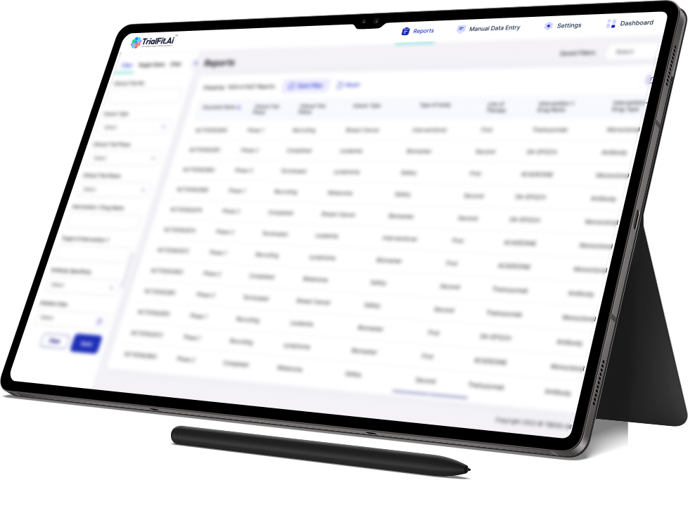 trial fit page screenshot